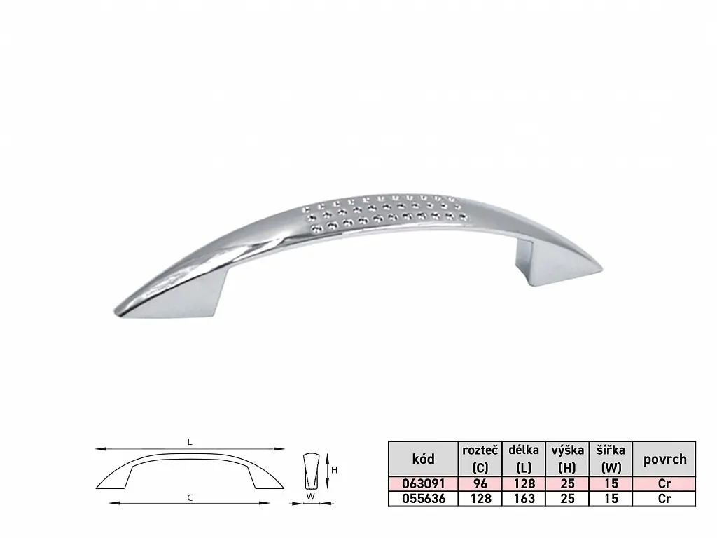 JAMO 128D Cr uchytka