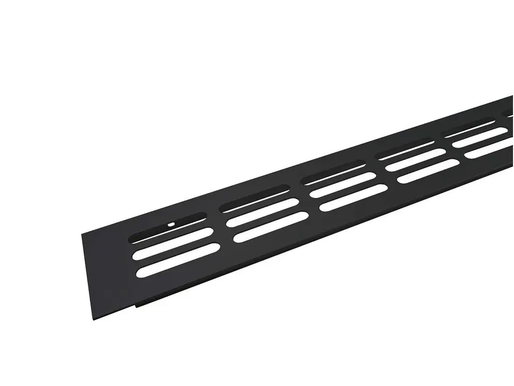 Mriezka vetracia 60/250mm cierna mat