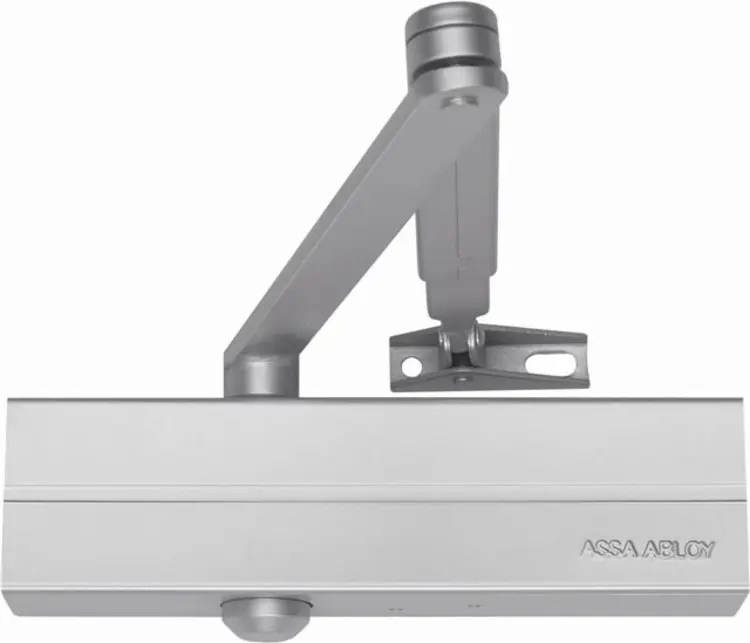 DC140NEW zatvárač EN2/3/4/5 strieborný s ramenom max 100kg/1250mm