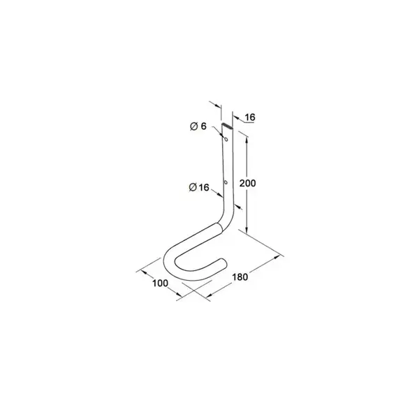 hak SINGOLO PORTABICI-378 guma /nos.40kg/