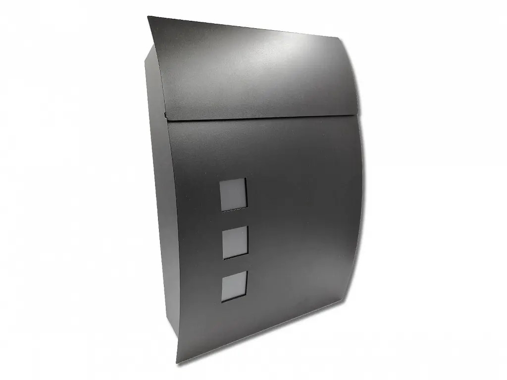 DUSTIN cierna matna 450x320x100