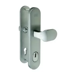 325/90 madlo+kľučka oblý štít s prekrytím F1 bezpečnostné kovanie