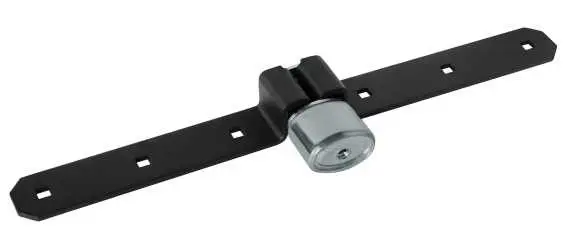 UZ 210+ uzamykateľná závora čierna