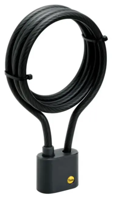 Zamok lankovy 10mm s klucom ZRUSENE