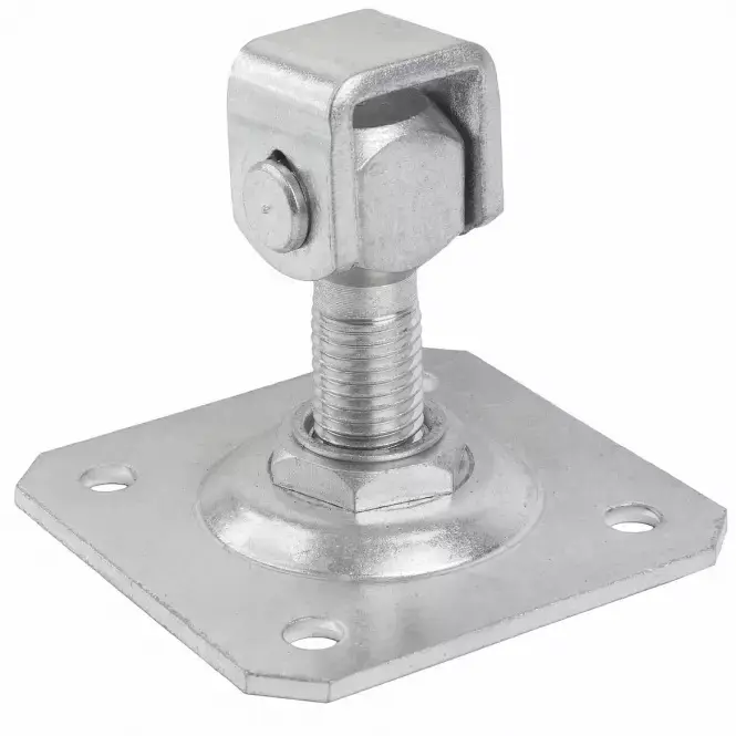 Zaves nastavitelny k priskrutkovaniu 100x100/M20