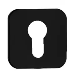 AS LUX FAB rozeta cierna - matna T-003-127.P61