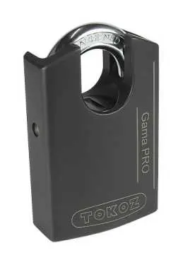 Gama PRO 50/8/CS visiaci zámok krytý oblúk čierny