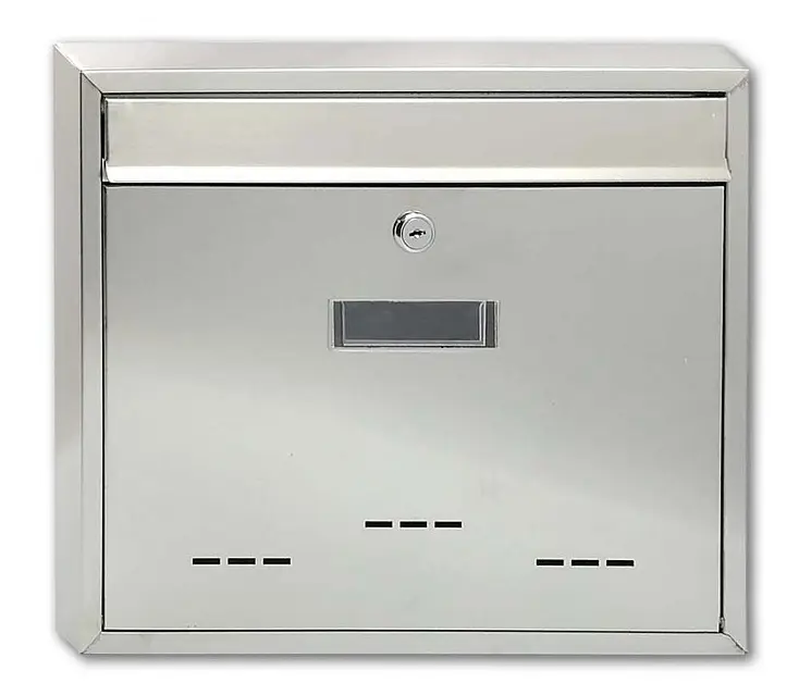 RADIM schránka veľká nerez zadný vhod 260x310x90mm