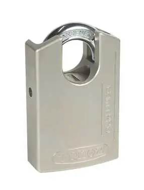Gama PRO 50/8/CS visiaci zámok krytý oblúk satén nikel