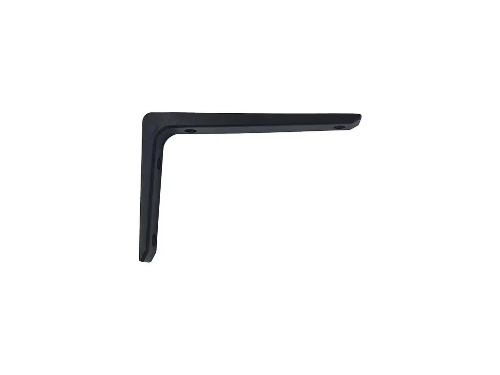 Konzola hlinikova 200x250mm/40kg cierna mat