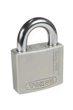 Gama PRO 60/8/OS visiaci zámok otvorený oblúk saténový nikel