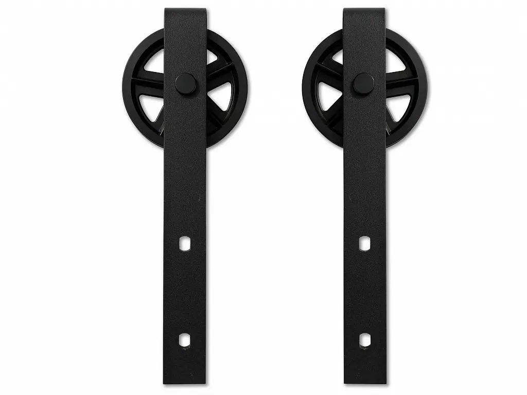 RETRO 11 posuvne kovanie jednokridlove cierna mat