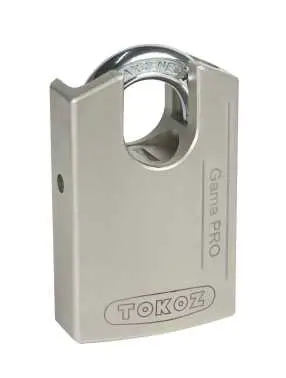 Gama PRO 60/8/CS visiaci zámok krytý oblúk satén nikel