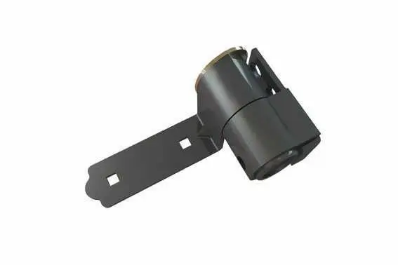 UZ 230+ uzamykateľná závora čierna