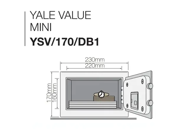 Trezor YSV/170/DB2 mini cierny